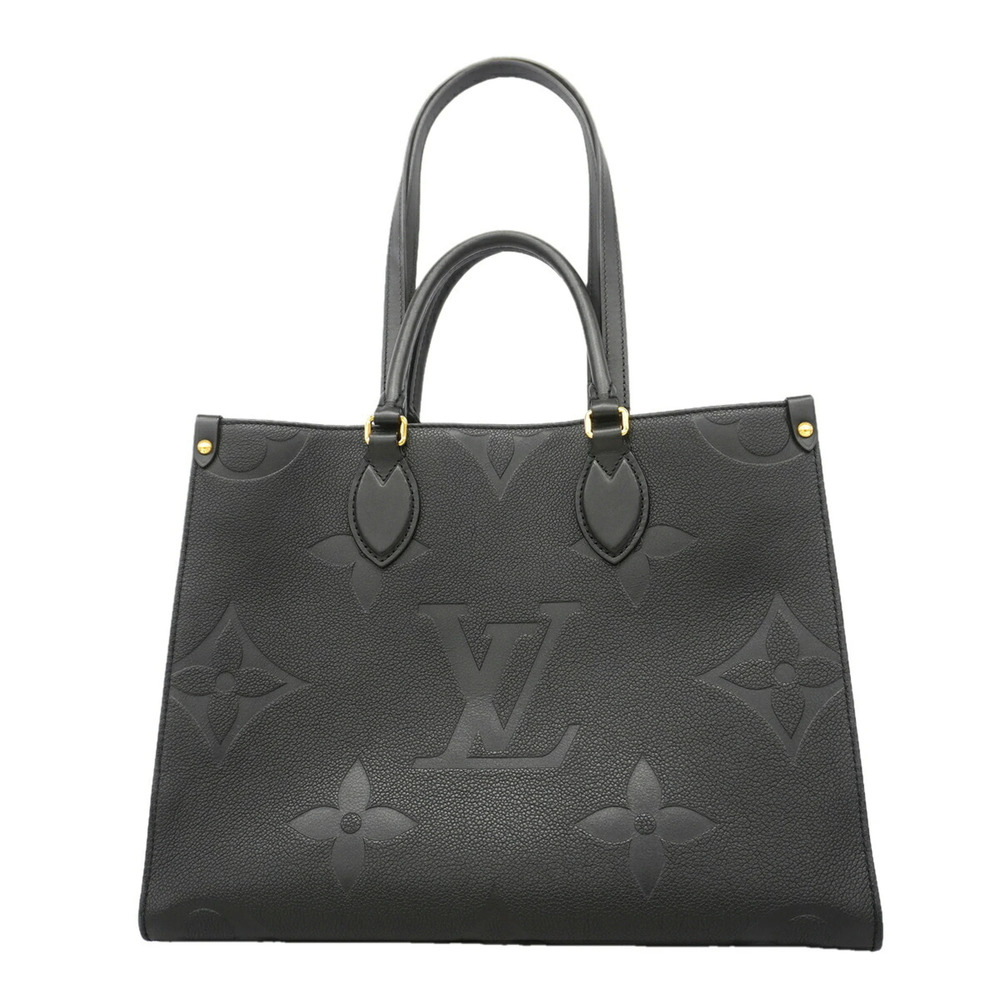 Louis Vuitton Monogram Empreinte OnTheGo MM Tote Bag M45595 Noir (Black) 2-wa...